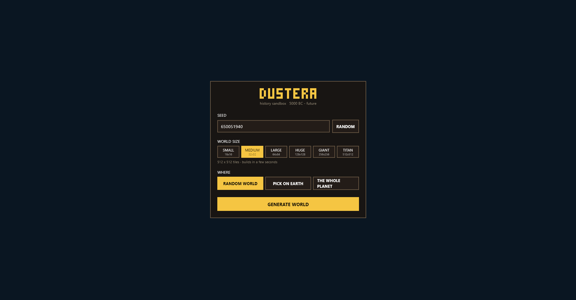 DustEra screenshot 1